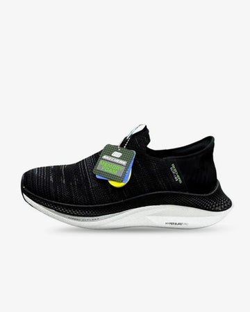 Skechers Slip Ins HyperBurst Pro Medicated Black White Authentic Original