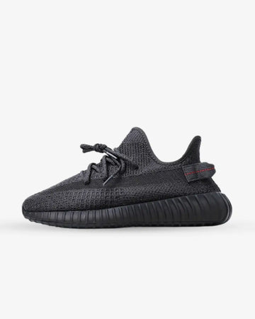 Adidas yeezy boost 350 V2 BLACK Reflective with real boost (Authentic Original)