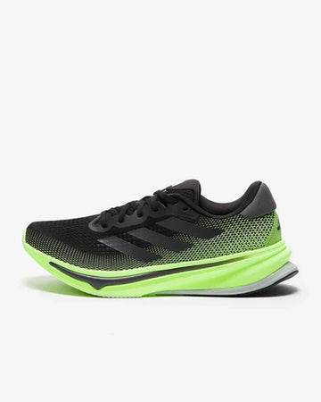 Adidas Supernova Rise Core Black/Grey Five/Green Spark (Authentic Original)